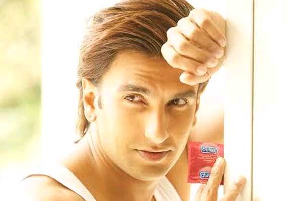 Check out Ranveer Singh’s condom ad picture