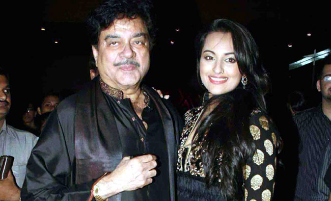 Sonakshi Sinha and Shatrughan Sinha