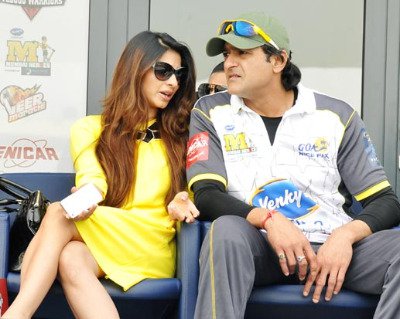 Tanishaa Mukherjee with Armaan Kohli