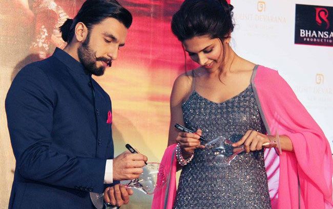 Ranveer Singh and Deepika Padukone