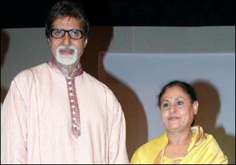 Amitabh Bachchan in Dubai on Jaya Bachchan's 66th B'day