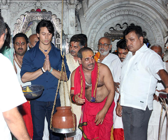 Tiger Shroff  to visit Babulnath temple