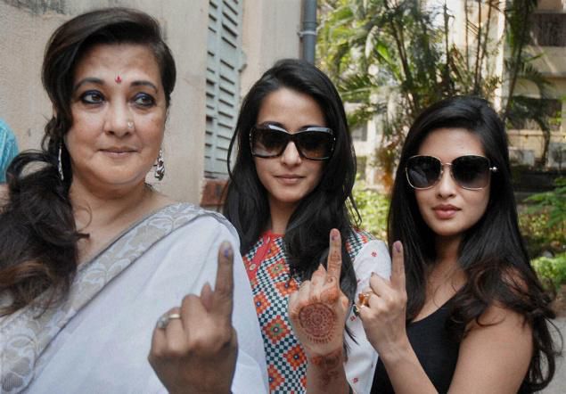 Star candidates, celebrities vote in Bengal