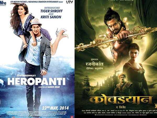 'Heropanti' beats 'Kochadaiiyaan' at the box office