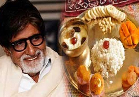 Amitabh Bachchan celebrates 'Jamai Shrusti'