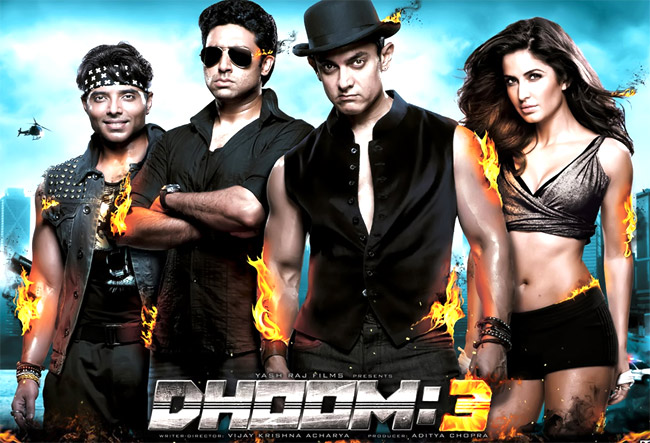 'Dhoom 3' enters Chinese top 10 chart