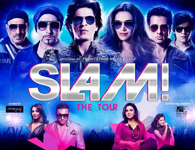 Get ready for the biggest Bollywood Extravaganza : SLAM! THE TOUR