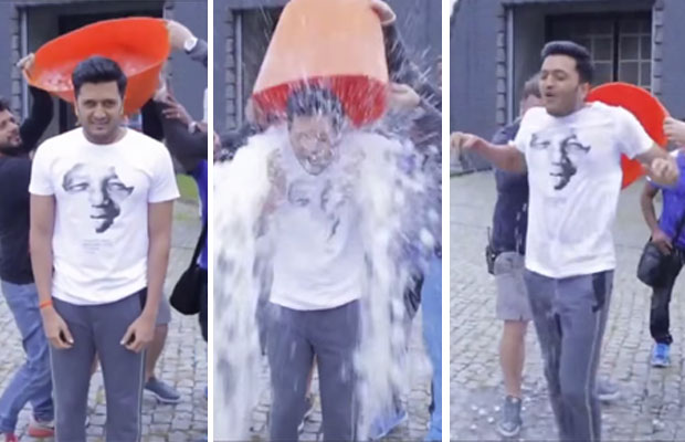 Video - Watch Riteish Deshmukh taking on the Ice Bucket Challenge
