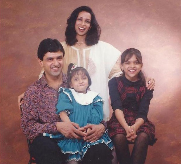 Deepika Padukone childhood Picture