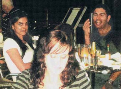 Deepika Padukone with Yuvraj Singh