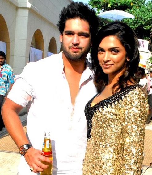 Deepika Padukone with Siddharth Mallya