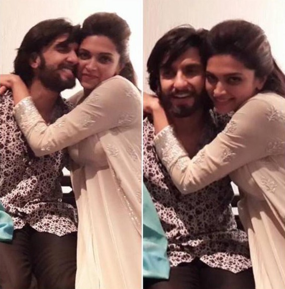 Deepika Padukone with Ranveer Singh
