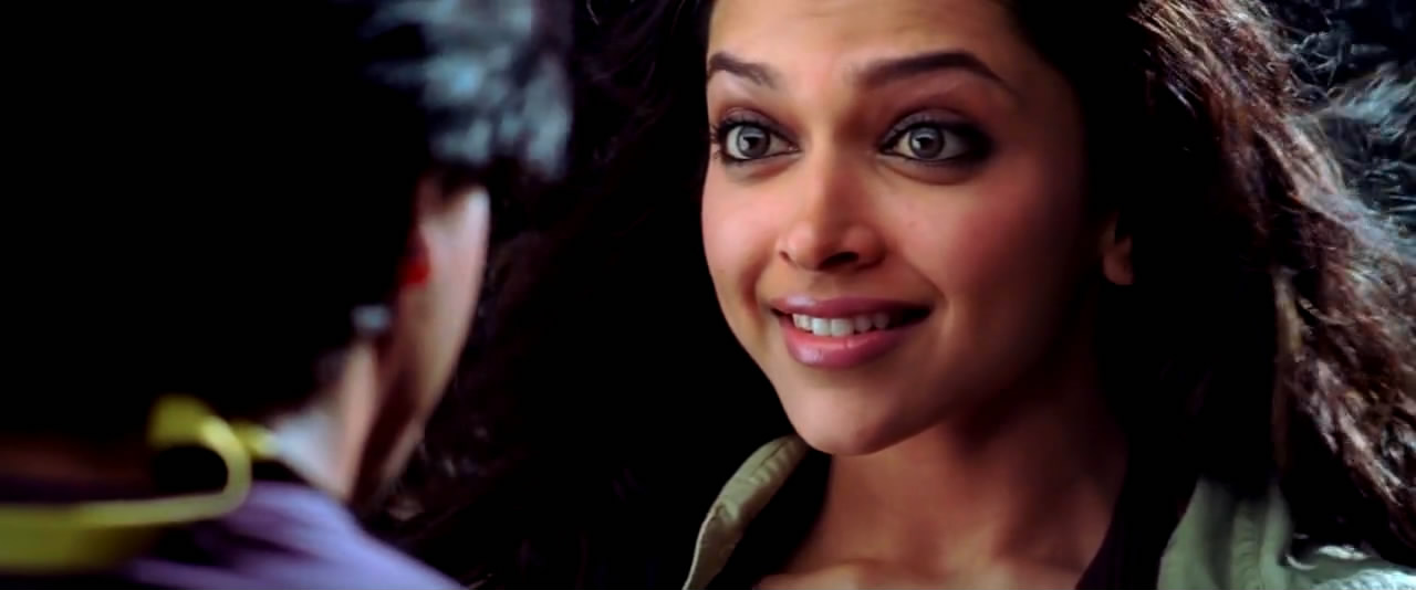 Deepika Padukone with Shah Rukh Khan