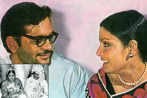 Gulzar with Raakhee