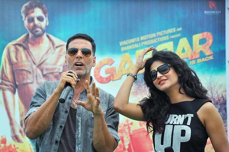 Akshay Kumar Shruti Hassan in Gurgaon