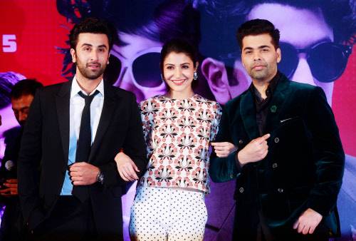 Karan, Ranbir, Anushka Bombay Velvet trailer launch