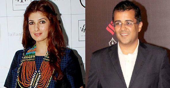 Twinkle Khanna - Chetan Bhagat trade insults on Twitter