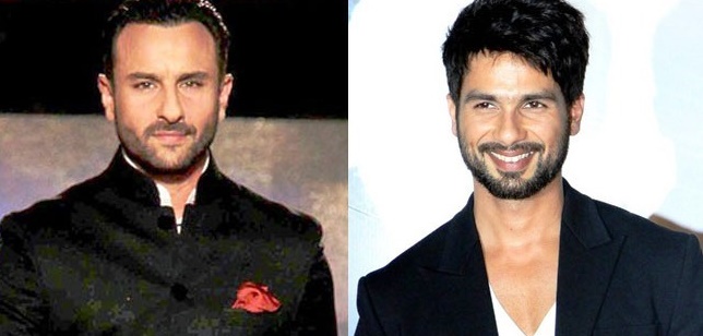 Shahid Kapoor Saif Ali Khan