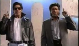 Shah Rukh Khan in vintage ad