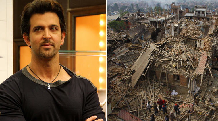 Hrithik Roshan supports global aid for quake-hit Nepal