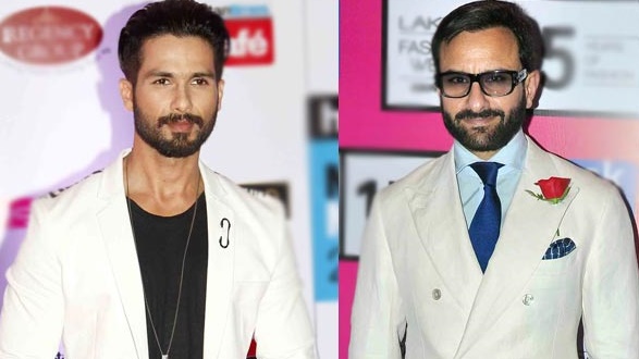 Saif Ali Khan reacts on being asked on working with Shahid Kapoor