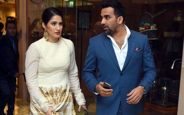 Zaheer Khan and Sagarika Ghatge