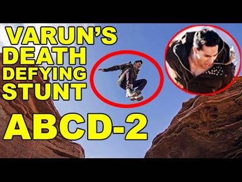 Varun Dhawan death defying stunt