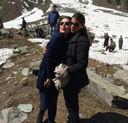 Kareena Kapoor in Kashmir