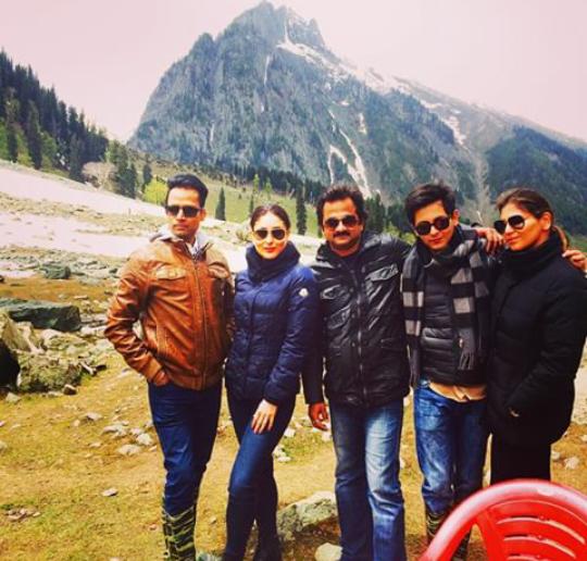 Kareena Kapoor in Kashmir