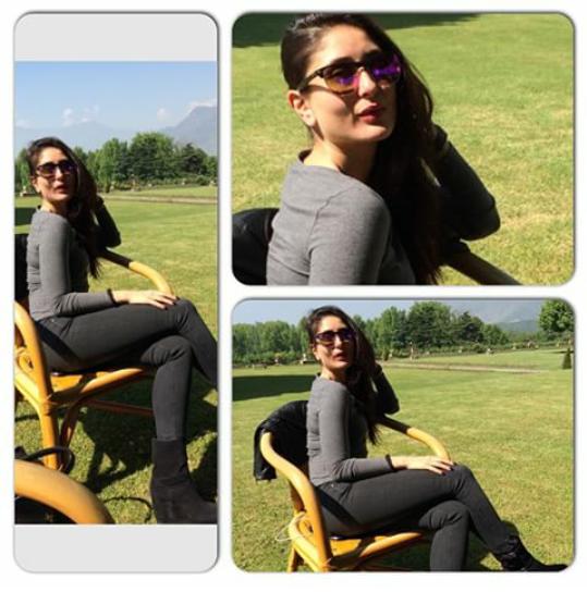 Kareena Kapoor in Kashmir