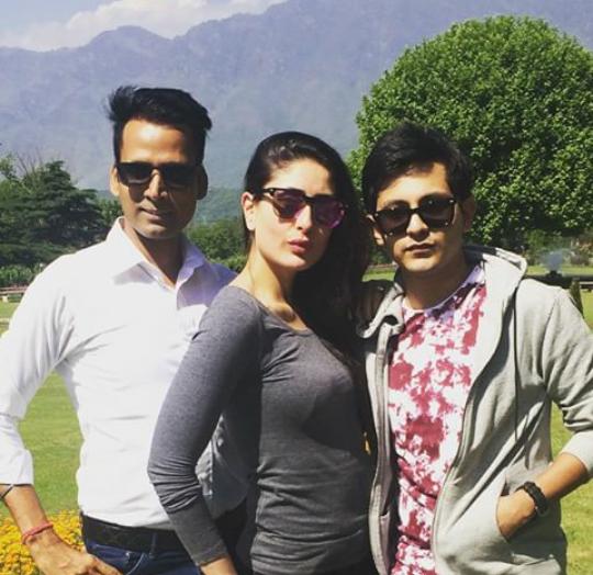 Kareena Kapoor in Kashmir