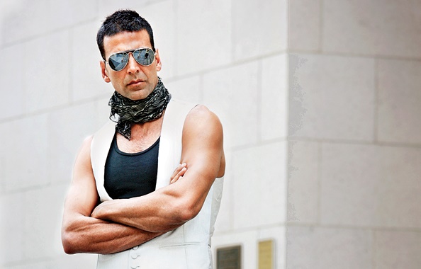Akshay Kumar in a vest