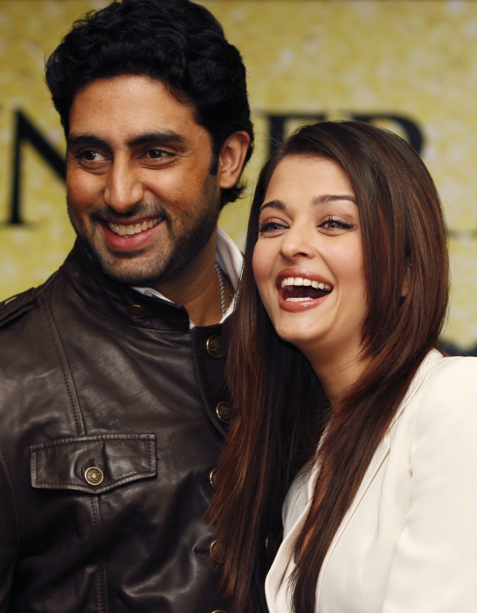 Aishwarya Rai Bachchan with Abhishek Bachchan