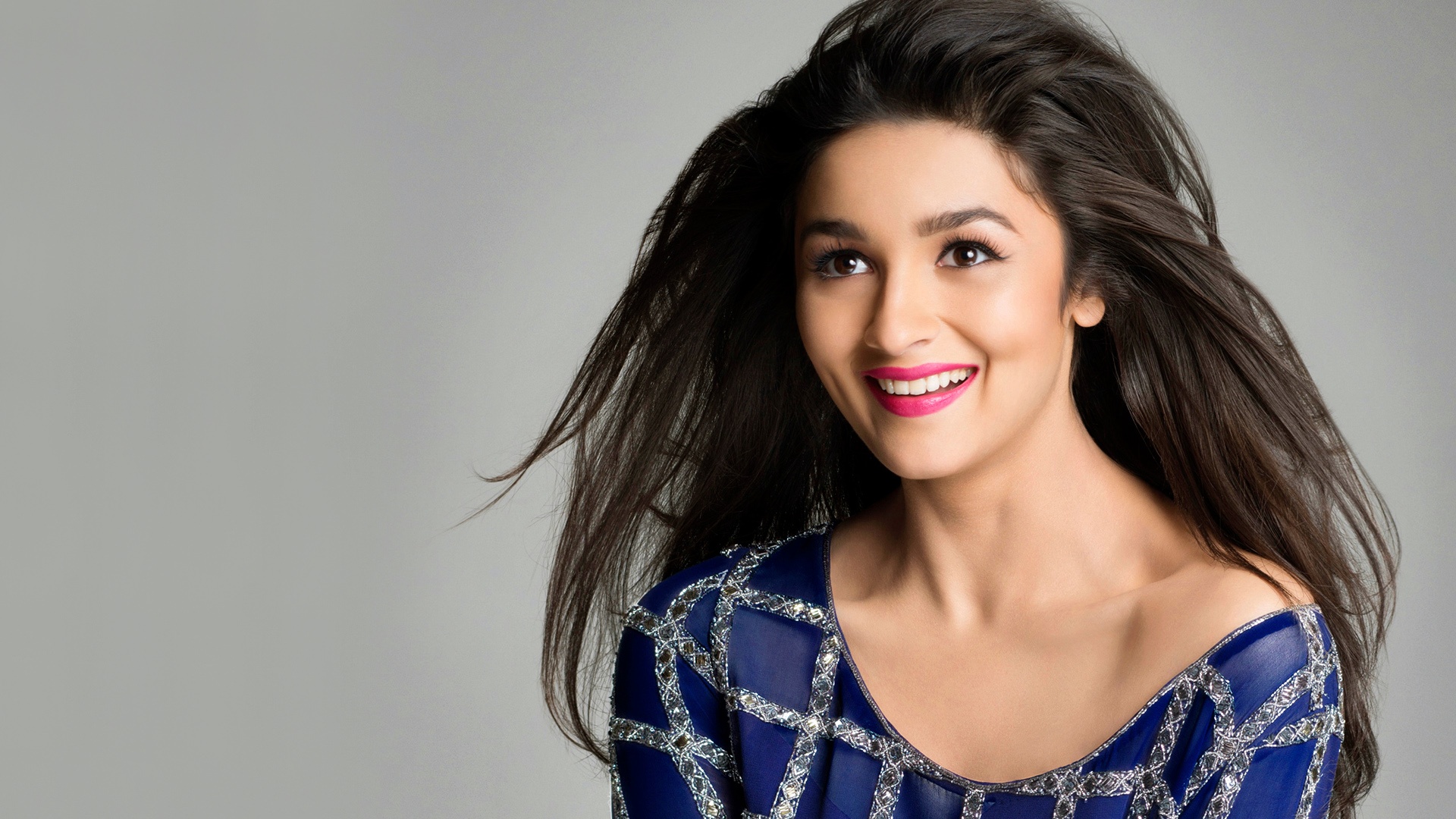 Alia Bhatt in blue