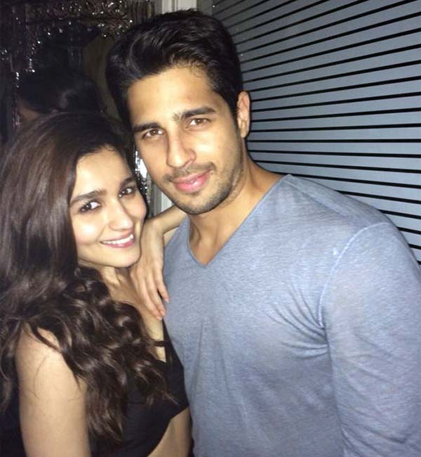 Alia Bhatt with Sidharth Malhotra