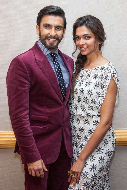 Deepika Padukone with Ranveer Singh