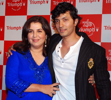 Farah Khan with Shirish Kunder