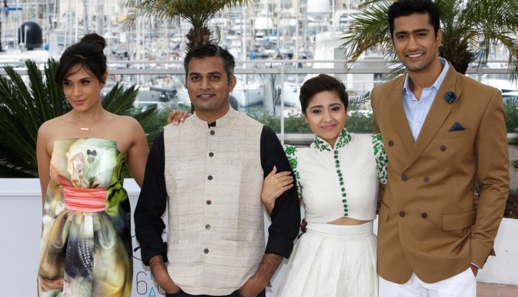 Team 'Masaan' at Cannes