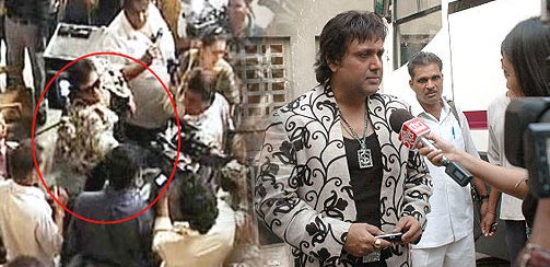 Govinda slapping Santosh