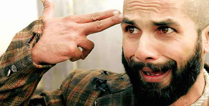 Shahid Kapoor in haider