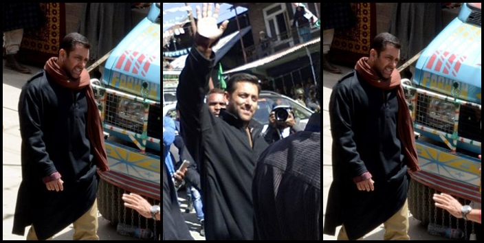 Salman Khan in Kashmir