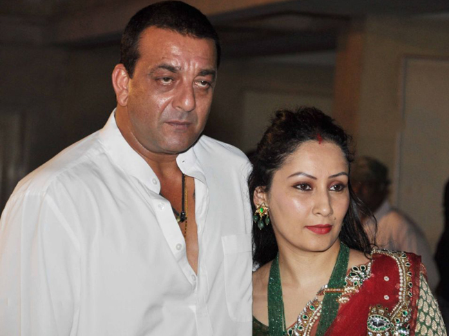 Sanjay Dutt with Manyata Dutt