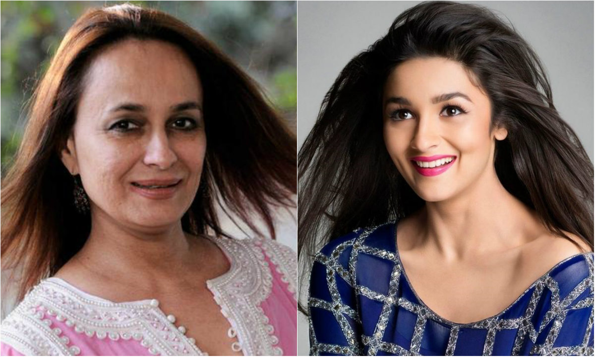 Soni Razdan with Alia Bhatt
