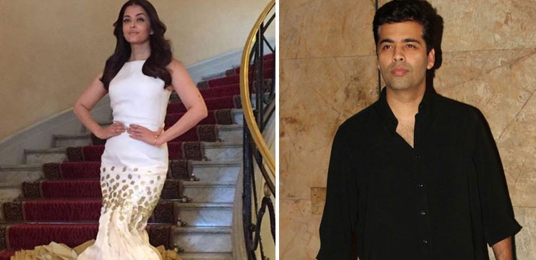 Aishwarya Rai Karan Johar