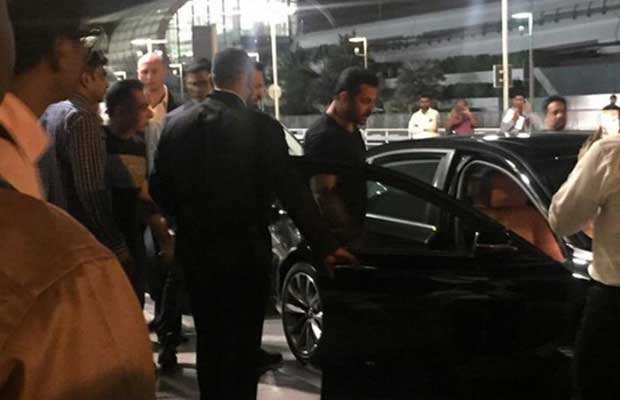 Spotted: Salman Khan at Dubai Airport