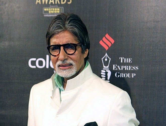 Amitabh Bachchan in white