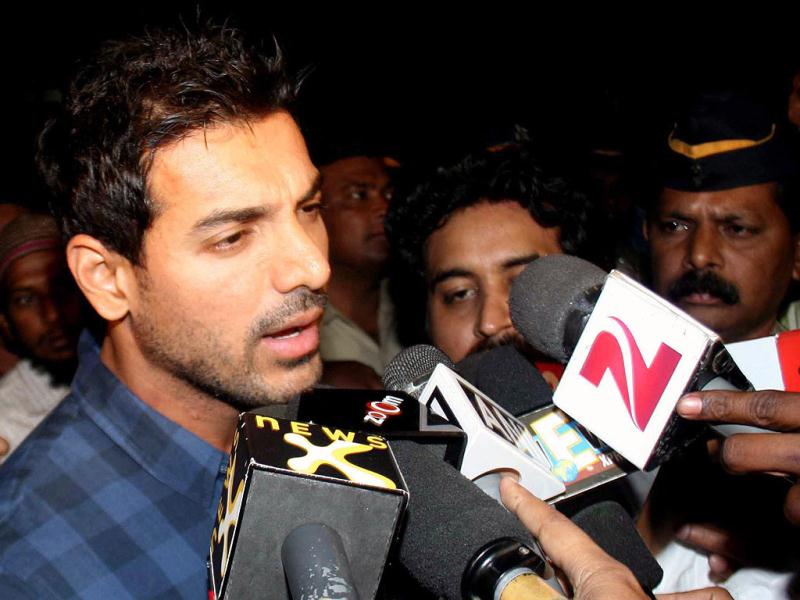 John Abraham rash driving
