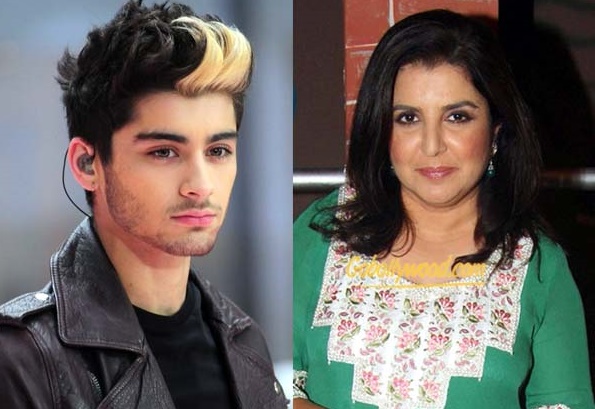 Zyan Malik and Farah Khan
