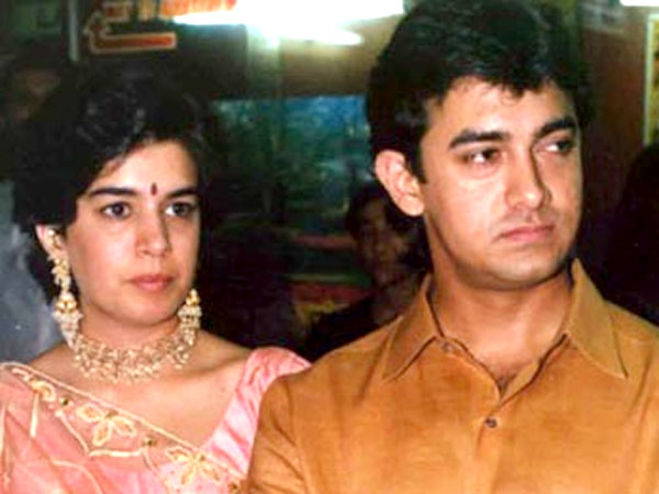 Aamir Khan and Reena Dutt