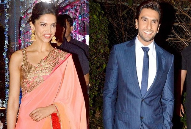 Deepika Padukone Ranveer Singh at an event.